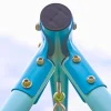 TP Triple Metal Swing Set with Glider Swing Seat