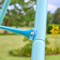 TP Triple Metal Swing Set with Glider Swing Seat