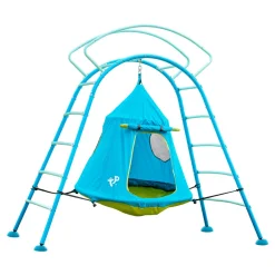 TP UFO Den & Climbing Frame Blue Edition