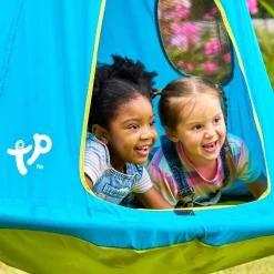 TP UFO Den & Climbing Frame Blue Edition
