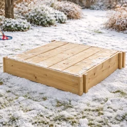 TP Wooden Lidded Sandpit - FSC® certified