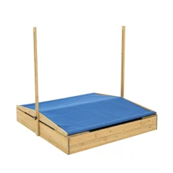 TP Wooden Sandpit with Sun Canopy