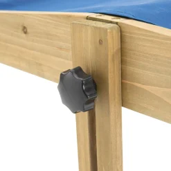 TP Wooden Sandpit with Sun Canopy
