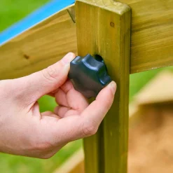TP Wooden Sandpit with Sun Canopy