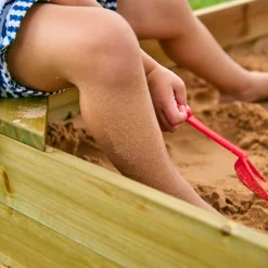 TP Wooden Sandpit with Sun Canopy