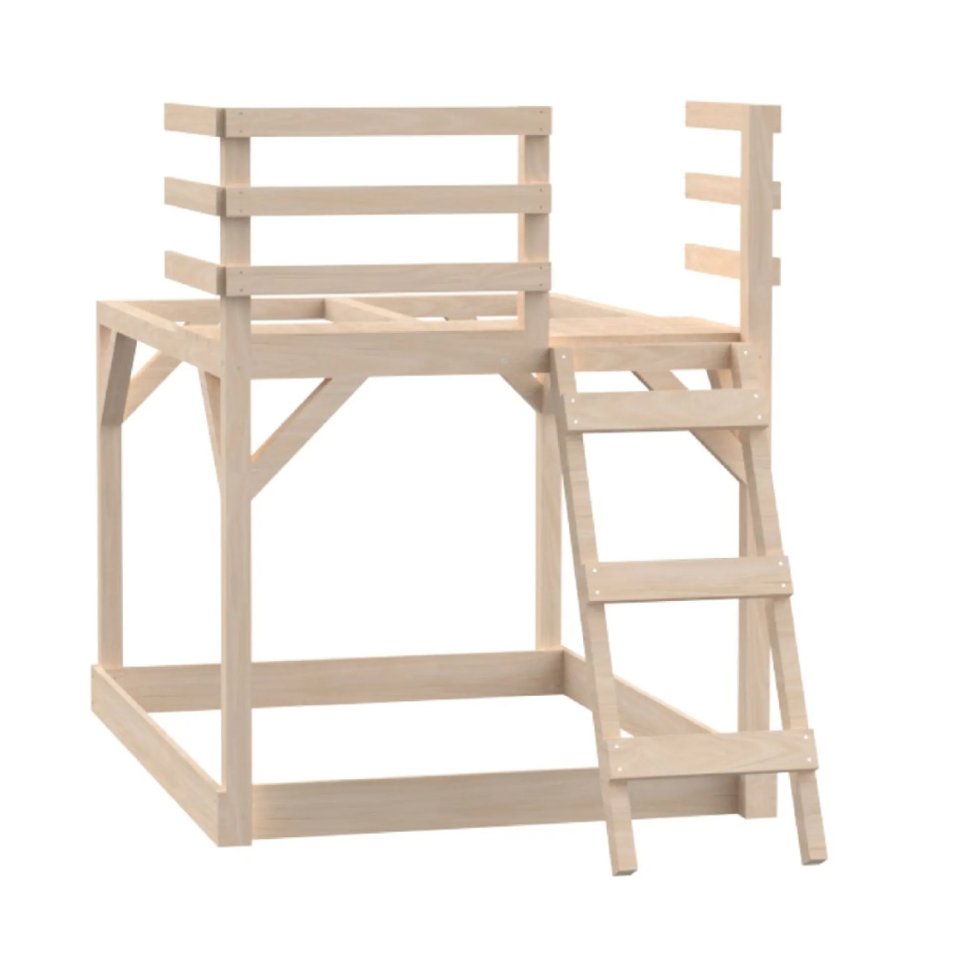 Wooden Deck for Buttercup Cottage Playhouse - FSC® certified