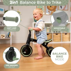 Zoomee Balance Bike to Trike
