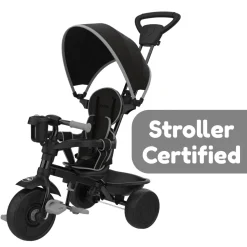 Zoomee 4 in 1 Deluxe Trike - Grey Storm