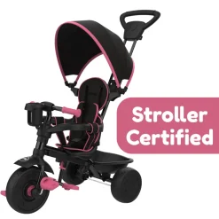 Zoomee 4 in 1 Deluxe Trike - Pink Dusk