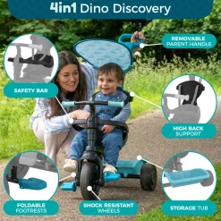 Zoomee 4 in 1 Trike - Dino Discovery